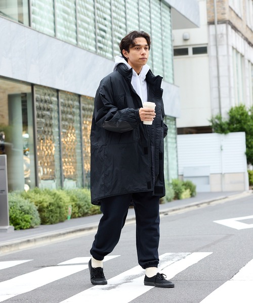 WILD THINGS(ワイルドシングス)の「WILD THINGS/ワイルドシングス MONSTER PARKA TYPE2 モンスターパーカー タイプ2中綿入り コーデュラ 軽量(ダウンジャケット/コート・メンズ・ブラック/グレー・XL/L/M)」の15枚目の写真