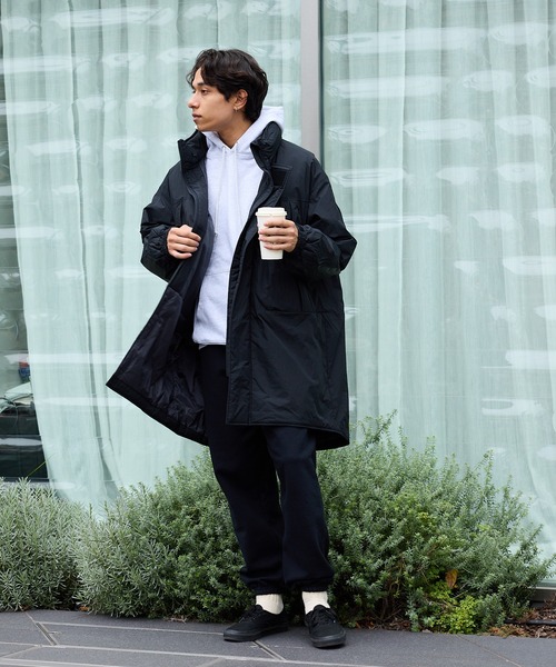 WILD THINGS(ワイルドシングス)の「WILD THINGS/ワイルドシングス MONSTER PARKA TYPE2 モンスターパーカー タイプ2中綿入り コーデュラ 軽量(ダウンジャケット/コート・メンズ・ブラック/グレー・XL/L/M)」の12枚目の写真