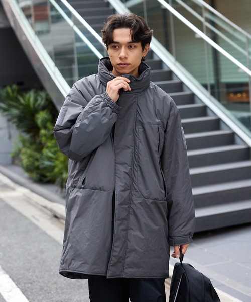 WILD THINGS(ワイルドシングス)の「WILD THINGS/ワイルドシングス MONSTER PARKA TYPE2 モンスターパーカー タイプ2中綿入り コーデュラ 軽量(ダウンジャケット/コート・メンズ・ブラック/グレー・XL/L/M)」の20枚目の写真