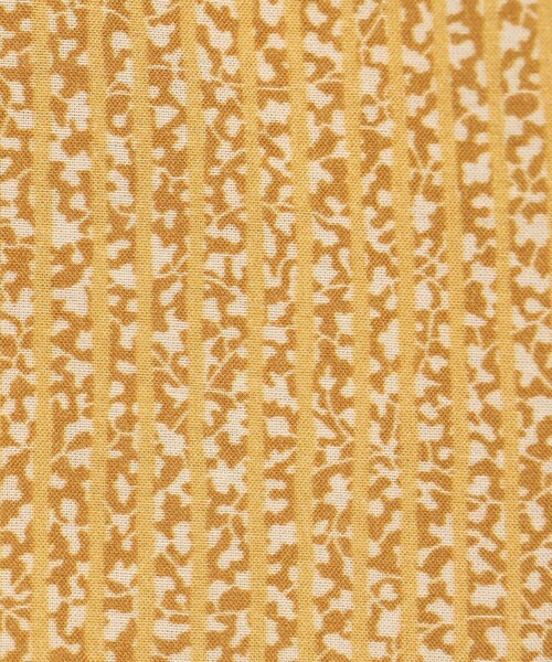 SOULEIADO（ソレイアード）の「コットンレーヨンプリント スタンドフリルブラウス（シャツ/ブラウス・レディース・パープル系その他/イエロー系その他2・36）」の11枚目の写真