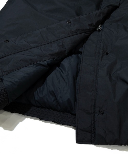 NANGA(ナンガ)の「NANGA/ナンガ NO COLLAR DOWN COAT W(ダウンジャケット/コート・レディース・ブラック/アイボリー・MEDIUM)」の9枚目の写真