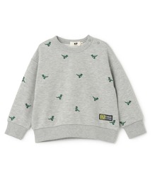 KP BOY | 恐竜総柄刺シュウ トレーナー(スウェット)