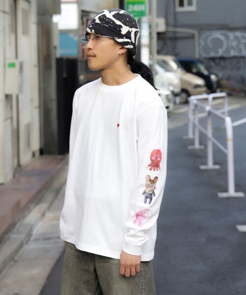 TOKYO CULTUART by BEAMS(トウキョウカルチャートバイビームス)の「BENICOTOY / Long Sleeve T-Shirt(Tシャツ/カットソー・レディース・ホワイト・SMALL/MEDIUM/X-LARGE/LARGE)」の12枚目の写真