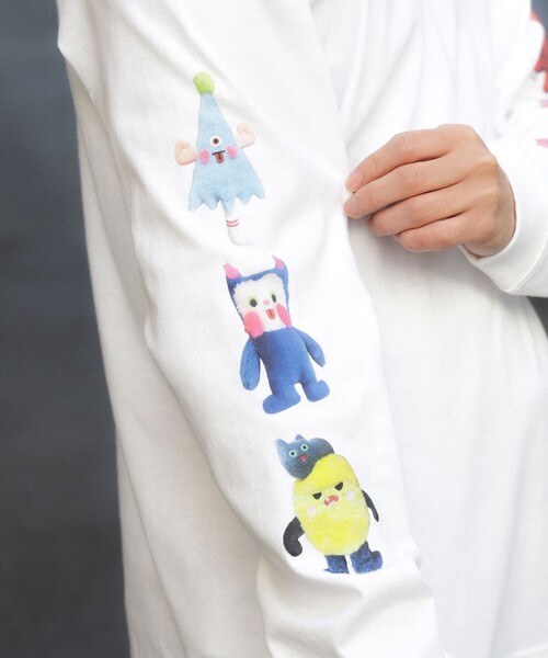 TOKYO CULTUART by BEAMS(トウキョウカルチャートバイビームス)の「BENICOTOY / Long Sleeve T-Shirt(Tシャツ/カットソー・レディース・ホワイト・SMALL/MEDIUM/X-LARGE/LARGE)」の10枚目の写真
