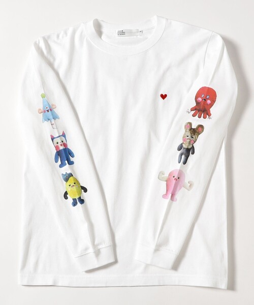 TOKYO CULTUART by BEAMS(トウキョウカルチャートバイビームス)の「BENICOTOY / Long Sleeve T-Shirt(Tシャツ/カットソー・レディース・ホワイト・SMALL/MEDIUM/X-LARGE/LARGE)」の4枚目の写真