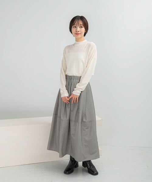 URBAN RESEARCH ROSSO WOMEN（アーバンリサーチ　ロッソ）の「GICIPI　PROCIONE（ニット/セーター・レディース・ブラック/オフホワイト・3）」の4枚目の写真