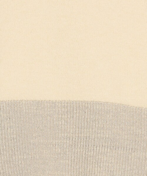 MICO COULIER(ミコクリエ)の「襟付きジップアップカーディガン(カーディガン/ボレロ・レディース・チャコールグレー/キナリ/サックスブルー・38)」の11枚目の写真