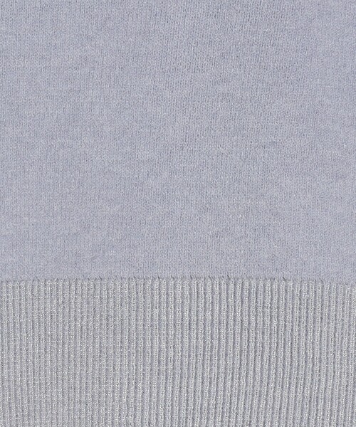 MICO COULIER(ミコクリエ)の「襟付きジップアップカーディガン(カーディガン/ボレロ・レディース・チャコールグレー/キナリ/サックスブルー・38)」の5枚目の写真