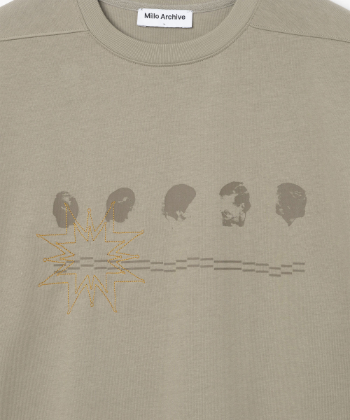 Millo Archive（ミロ アーカイブ）の「Regular Around Layer Long Sleeve [Ash Khaki]（Tシャツ/カットソー・メンズ・その他・MEDIUM/LARGE/X-LARGE）」の3枚目の写真