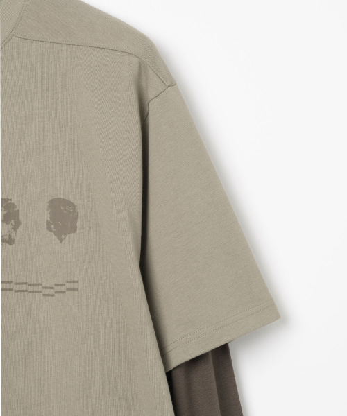 Millo Archive（ミロ アーカイブ）の「Regular Around Layer Long Sleeve [Ash Khaki]（Tシャツ/カットソー・メンズ・その他・MEDIUM/LARGE/X-LARGE）」の4枚目の写真