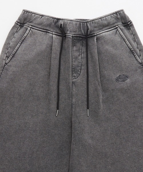 SIDEWAY STANCE(サイドウェイスタンス)の「【SIDEWAY STANCE】ケミカル スウェット タックパンツ(スウェットパンツ・メンズ・ブラック/ブラウン・X-LARGE/LARGE/MEDIUM/SMALL)」の22枚目の写真