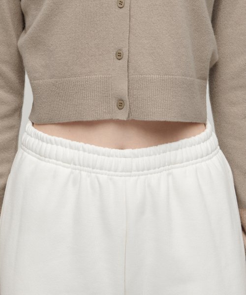 MUSINSA STANDARD WOMAN（ムシンサスタンダードウーマン）の「ウィメンズ 起毛 リラックスド ラウンジ スウェットパンツ [クリーム]（スウェットパンツ・レディース・その他・MEDIUM/LARGE/X-SMALL/SMALL）」の3枚目の写真