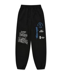 MULTI LOGO PANTS [BLACK]