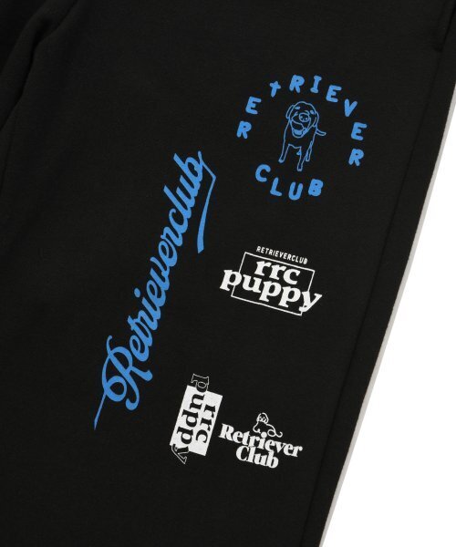 Retriever Club（レトリーバークラブ）の「MULTI LOGO PANTS [BLACK]（スウェットパンツ・レディース・その他・MEDIUM/LARGE/X-LARGE）」の10枚目の写真
