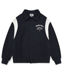 Wacky WiLLy（ワッキーウィリー）の「カラー スウェット バーシティ ジャンパー ネイビー（スタジャン）」