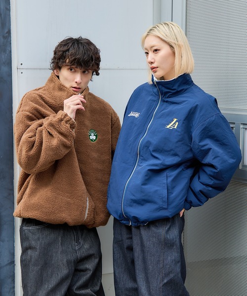 NBA リバーシブルブルゾン NBA リバーシブルブルゾン - メルカリ