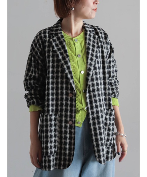 the campamento チェック柄ジャケット 7,8y ウールカシミヤ ガンクラブチェック ジャケット – LARDINI Online Store