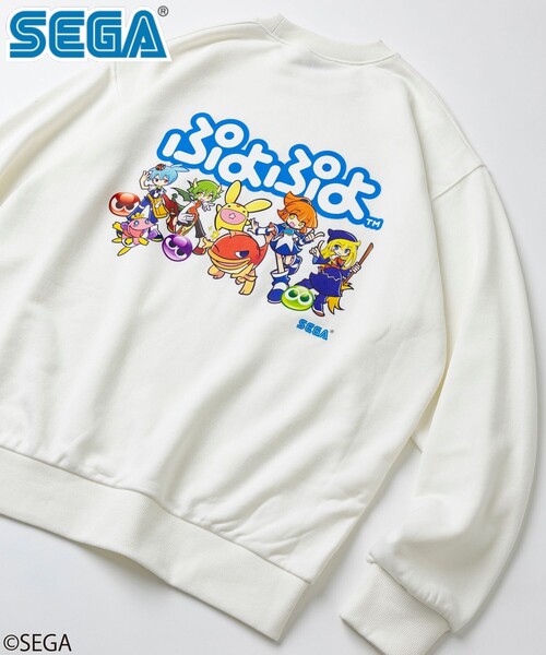 セール】別注 ぷよぷよ/クルーネックスウェット（スウェット）｜SEGA