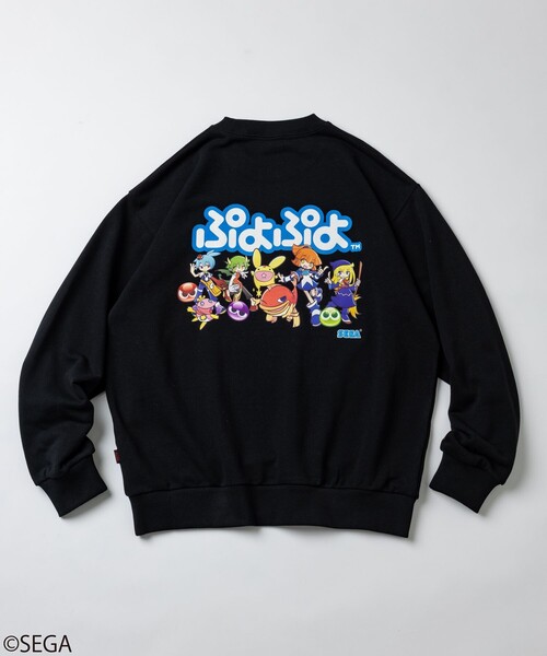 SEGA(セガ)の「別注 ぷよぷよ/クルーネックスウェット(スウェット・メンズ・チャコールグレー/ブラック/ホワイト・MEDIUM/LARGE/SMALL)」の17枚目の写真