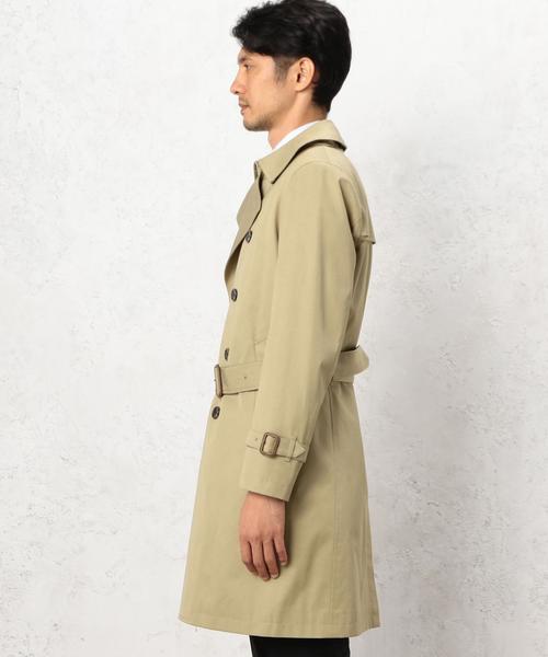 green label relaxing（グリーンレーベルリラクシング）の「VENTILE GABA トレンチコート◆（トレンチコート・メンズ・ベージュ/ネイビー・X-LARGE/MEDIUM/LARGE/SMALL）」の5枚目の写真