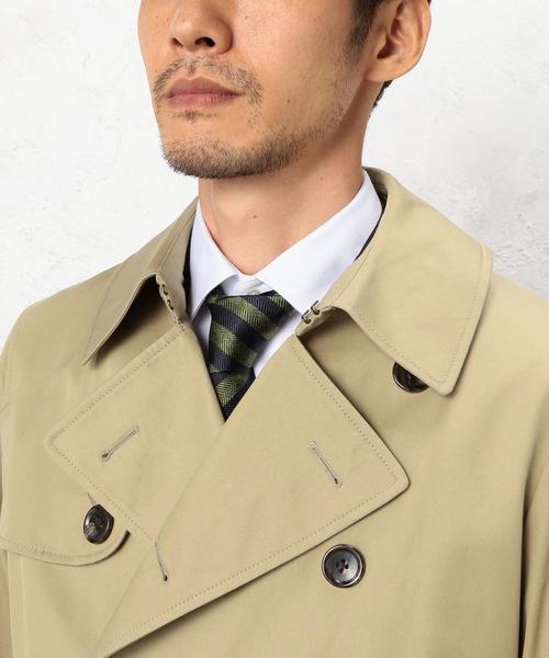 green label relaxing（グリーンレーベルリラクシング）の「VENTILE GABA トレンチコート◆（トレンチコート・メンズ・ベージュ/ネイビー・X-LARGE/MEDIUM/LARGE/SMALL）」の7枚目の写真