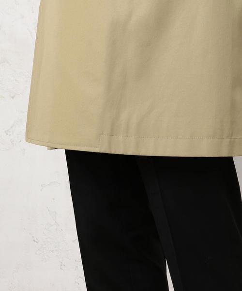 green label relaxing（グリーンレーベルリラクシング）の「VENTILE GABA トレンチコート◆（トレンチコート・メンズ・ベージュ/ネイビー・X-LARGE/MEDIUM/LARGE/SMALL）」の18枚目の写真