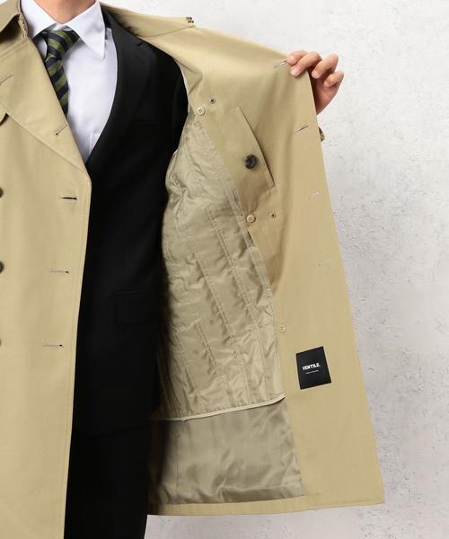 green label relaxing（グリーンレーベルリラクシング）の「VENTILE GABA トレンチコート◆（トレンチコート・メンズ・ベージュ/ネイビー・X-LARGE/MEDIUM/LARGE/SMALL）」の19枚目の写真