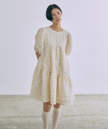 EN NEUME（エンノイム）の「Jacquard Puffy Dress（ワンピース）」