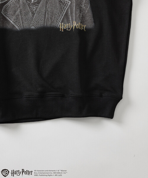 FREAK'S STORE（フリークスストア）の「Harry Potter/ハリー・ポッター ビル・ウィーズリー クルーネックスウェット（スウェット・メンズ・ブラック/ライトグレー・MEDIUM/LARGE）」の9枚目の写真