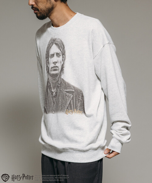 FREAK'S STORE（フリークスストア）の「Harry Potter/ハリー・ポッター ビル・ウィーズリー クルーネックスウェット（スウェット・メンズ・ブラック/ライトグレー・MEDIUM/LARGE）」の15枚目の写真