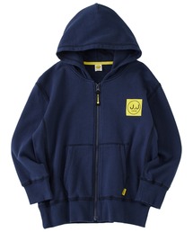  J.J camp（ジェイジェイキャンプ）の「J.J camp ヴィンテージ風zipパーカー プリント ロゴ hosizora（パーカー）」