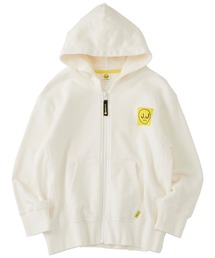  J.J camp（ジェイジェイキャンプ）の「J.J camp ヴィンテージ風zipパーカー プリント ロゴ hosizora（パーカー）」