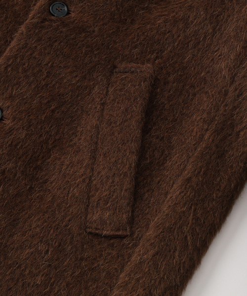 EDIFICE(エディフィス)の「Sefr(セファー) ALOIS コート(チェスターコート・メンズ・チャコールグレー・SMALL)」の4枚目の写真