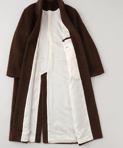 EDIFICE(エディフィス)の「Sefr(セファー) ALOIS コート(チェスターコート・メンズ・チャコールグレー・SMALL)」の6枚目の写真