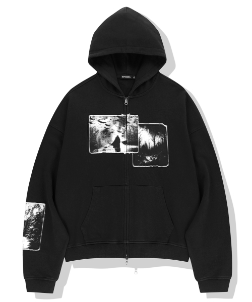 NOT4NERD(ノットフォーナード)の「Cemetery Patch Hood Zip Up - Black(パーカー・レディース・その他・X-LARGE/MEDIUM/LARGE)」の1枚目の写真