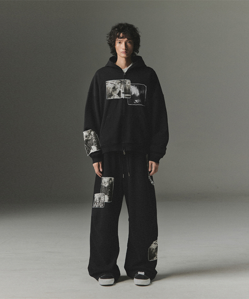 NOT4NERD(ノットフォーナード)の「Cemetery Patch Hood Zip Up - Black(パーカー・レディース・その他・X-LARGE/MEDIUM/LARGE)」の3枚目の写真