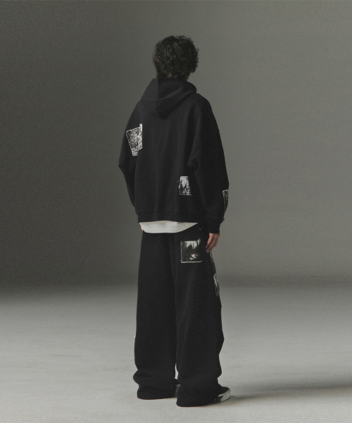 NOT4NERD(ノットフォーナード)の「Cemetery Patch Hood Zip Up - Black(パーカー・レディース・その他・X-LARGE/MEDIUM/LARGE)」の5枚目の写真
