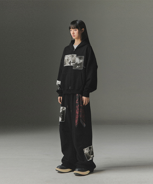 NOT4NERD(ノットフォーナード)の「Cemetery Patch Hood Zip Up - Black(パーカー・レディース・その他・X-LARGE/MEDIUM/LARGE)」の7枚目の写真