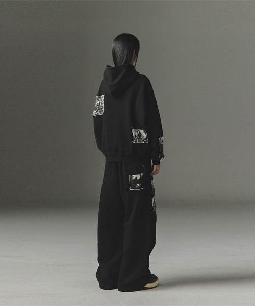 NOT4NERD(ノットフォーナード)の「Cemetery Patch Hood Zip Up - Black(パーカー・レディース・その他・X-LARGE/MEDIUM/LARGE)」の8枚目の写真