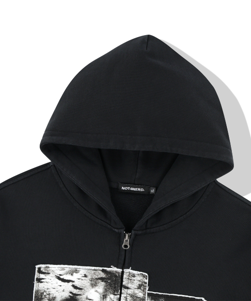 NOT4NERD(ノットフォーナード)の「Cemetery Patch Hood Zip Up - Black(パーカー・レディース・その他・X-LARGE/MEDIUM/LARGE)」の9枚目の写真