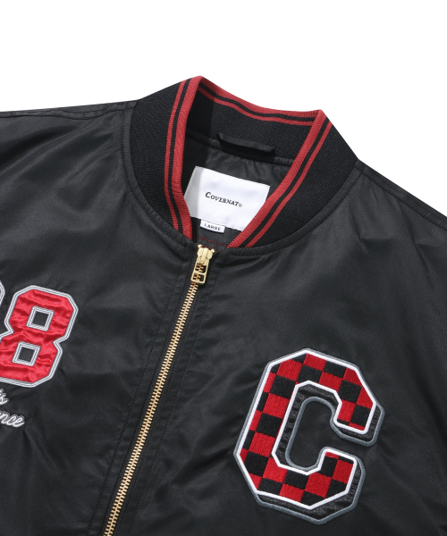 COVERNAT（カバーナット）の「レトロ MA-1 ジャケット ブラック（ブルゾン・レディース・その他・LARGE/MEDIUM/X-LARGE）」の8枚目の写真
