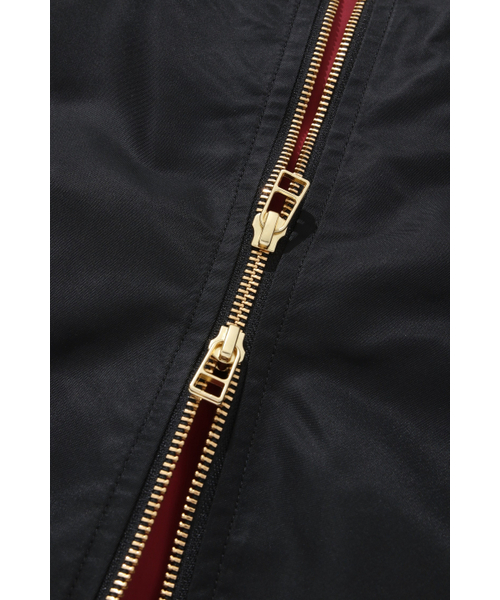 COVERNAT（カバーナット）の「レトロ MA-1 ジャケット ブラック（ブルゾン・レディース・その他・LARGE/MEDIUM/X-LARGE）」の2枚目の写真