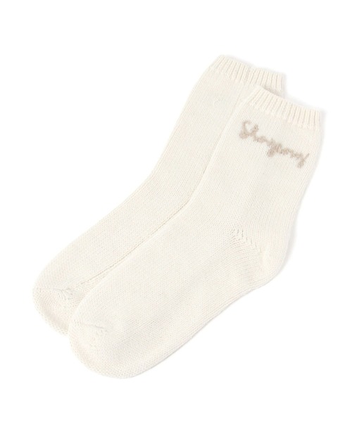 niko and...（ニコアンド）の「オリジナルメッセージソックス（ソックス/靴下・レディース・オフホワイト/グレー・0）」の2枚目の写真