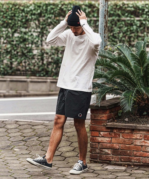 felkod(フィルコッド)の「mlt5514-Barcode Embroidery Slab Long Sleeve Cut sew ロングスリーブカットソー(F26S240)(Tシャツ/カットソー・メンズ・ホワイト/ブラック/ネイビー・S/M/L/XL)」の7枚目の写真