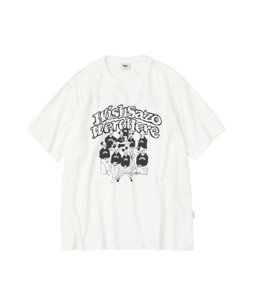 WMC(ダブリューエムシー)の「ファミリーTシャツ_ホワイト(Tシャツ/カットソー・メンズ・ホワイト・MEDIUM/LARGE/X-LARGE)」の2枚目の写真
