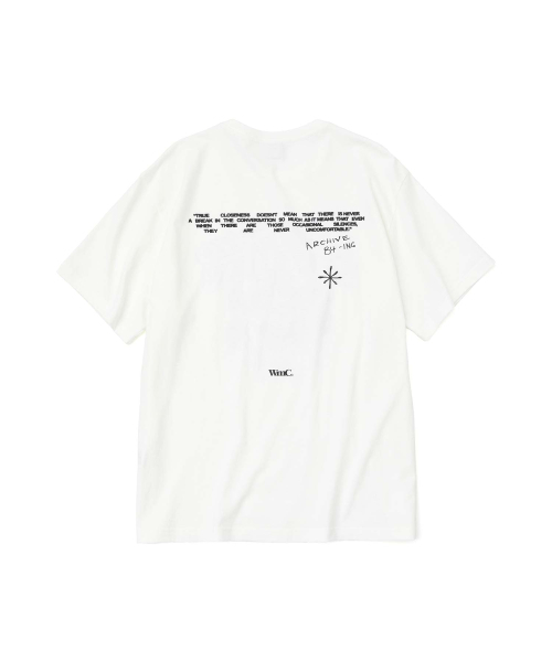 WMC(ダブリューエムシー)の「ファミリーTシャツ_ホワイト(Tシャツ/カットソー・メンズ・ホワイト・MEDIUM/LARGE/X-LARGE)」の3枚目の写真