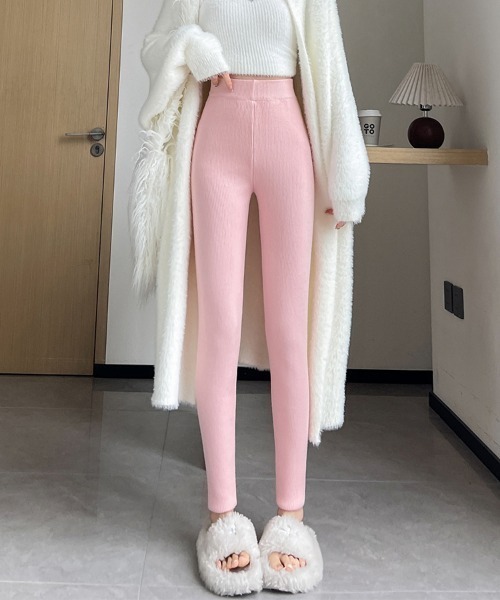 セール】ストレッチ裏起毛レギンス（レギンス/スパッツ）｜ONEP STAR