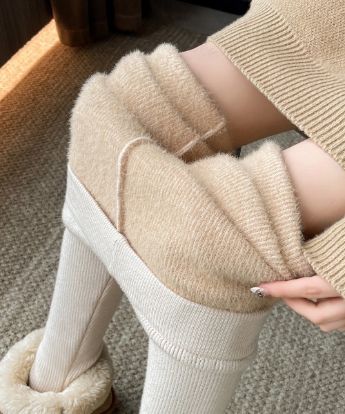 セール】ストレッチ裏起毛レギンス（レギンス/スパッツ）｜ONEP STAR