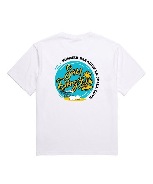 VANNWORKS(バンワークス)の「ラホヤコーブ オーバーサイズ 半袖Tシャツ (VNCTS233) ホワイト(Tシャツ/カットソー・レディース・その他・LARGE/MEDIUM/SMALL/X-LARGE/XX-LARGE)」の3枚目の写真