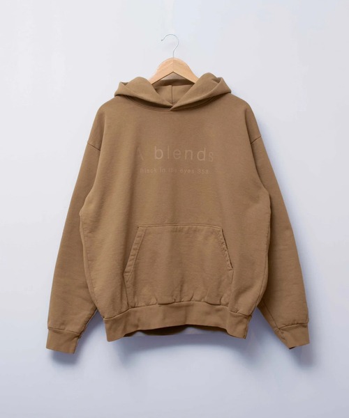 A blends(エイブレンズ)の「A blends リフレクタープリントパーカー(パーカー・メンズ・モカ/グリーン・MEDIUM/LARGE)」の1枚目の写真